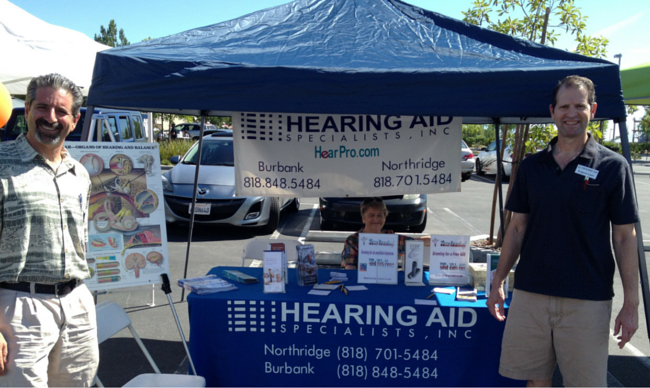 hearing event in Northridge and Burbank, CA